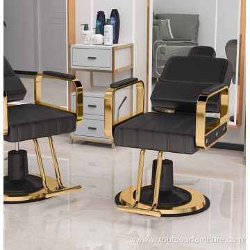 Factory Direct Commercial Furniture Vintage Heavy Duty Antique Beauty Salon Hydraulic Styling Barber Hair Cut Chair